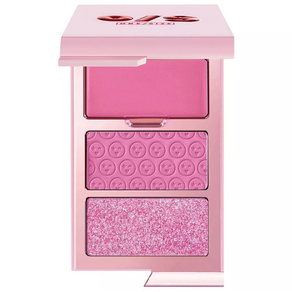 ONE/SIZE by Patrick Starrr Cheek Clapper 3D Blush Trio Palette Attention seeker